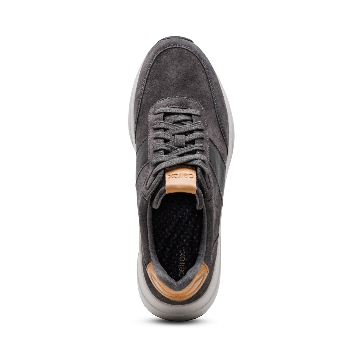 Aetrex Graham Arch Support Sneaker - Charcoal