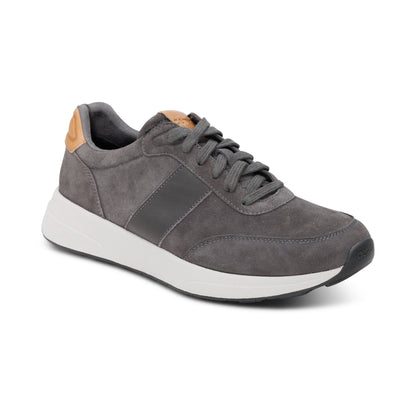 Aetrex Graham Arch Support Sneaker - Charcoal