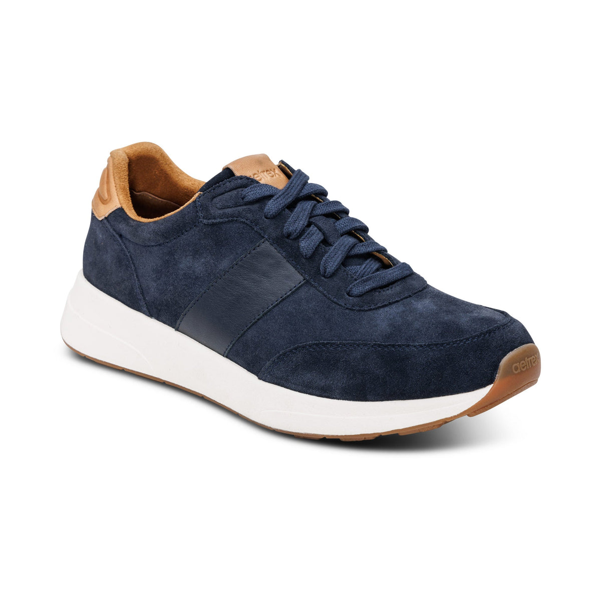 Aetrex Graham Arch Support Sneaker - Navy