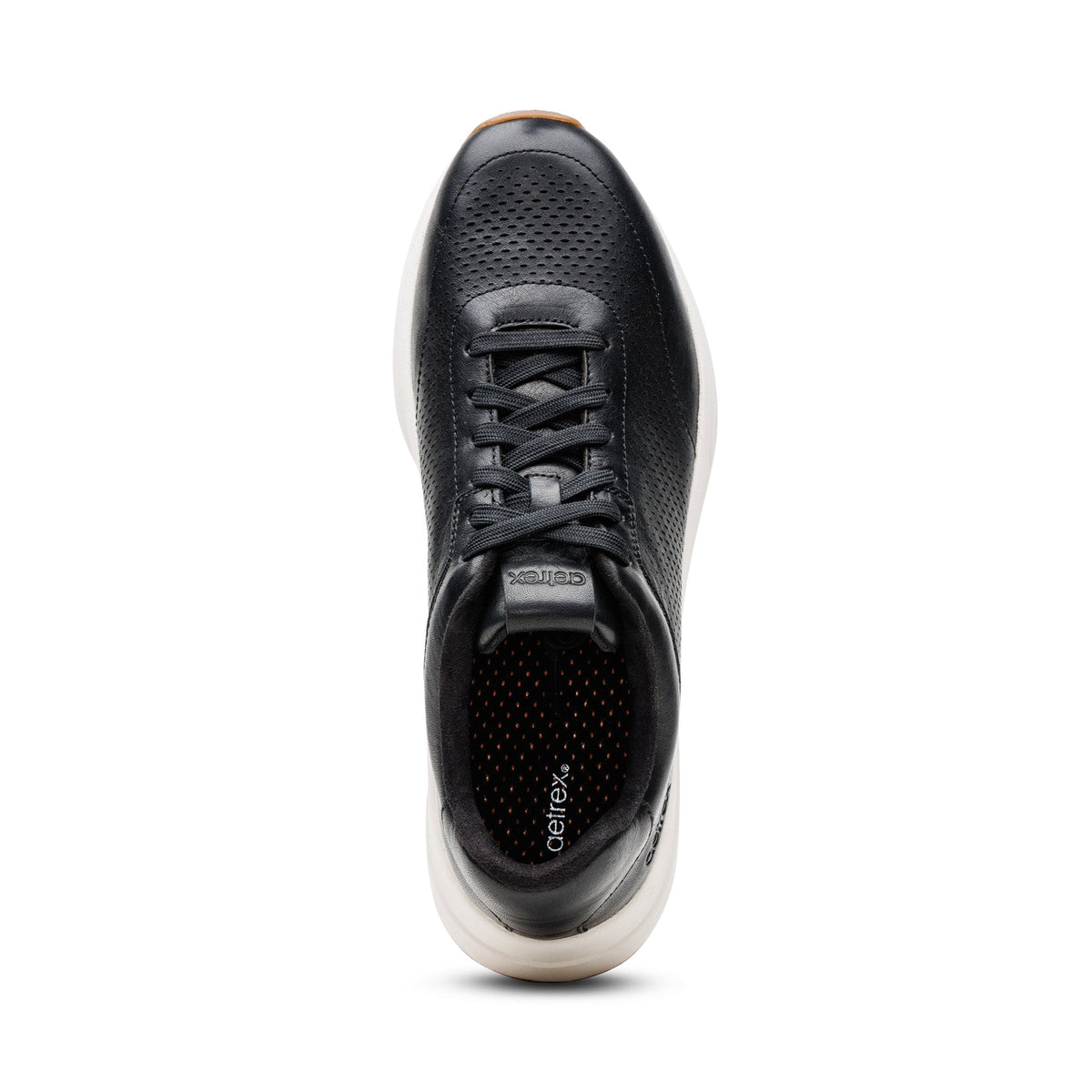 Aetrex Drew Arch Support Sneaker - Black