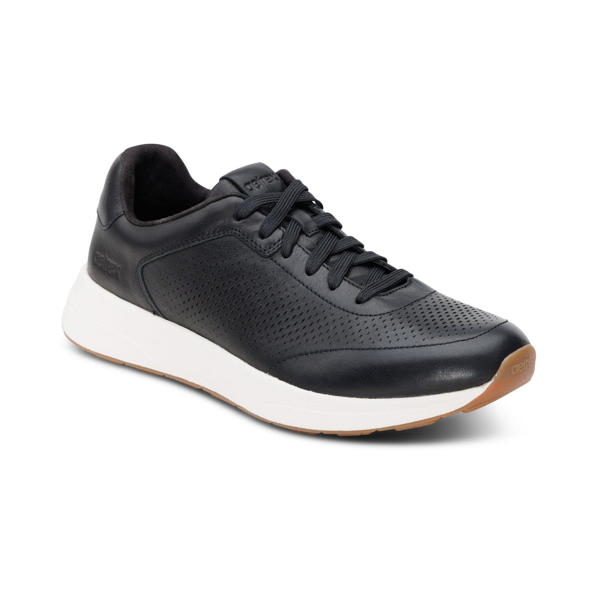 Aetrex Drew Arch Support Sneaker - Black