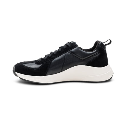 Aetrex Miles Arch Support Sneaker - Black