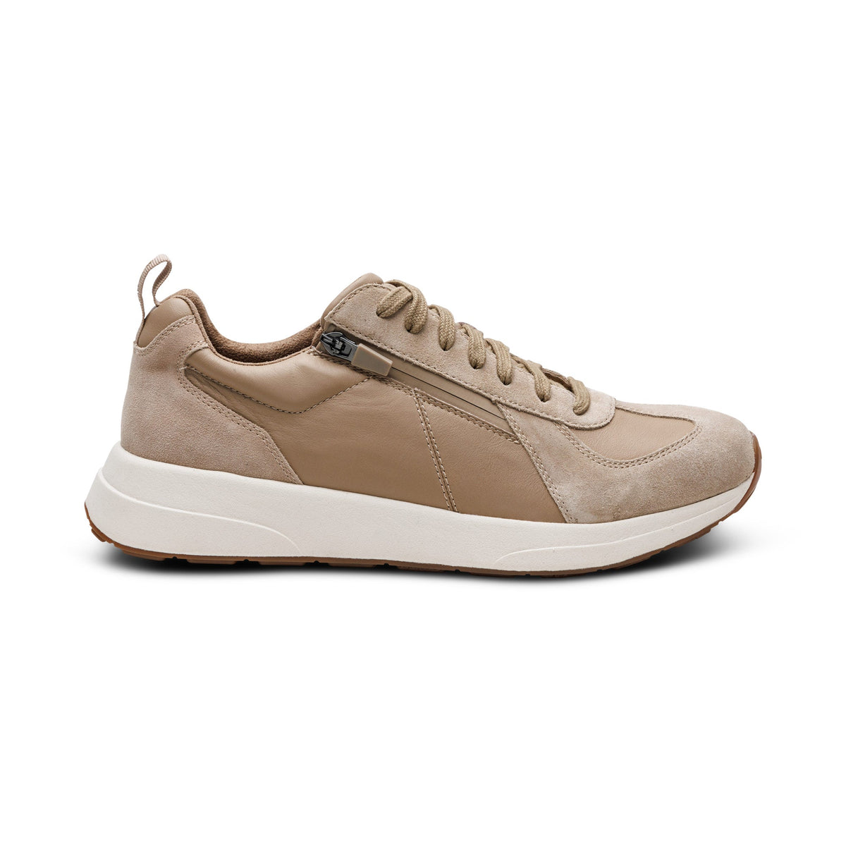 Aetrex Miles Arch Support Sneaker - Tan