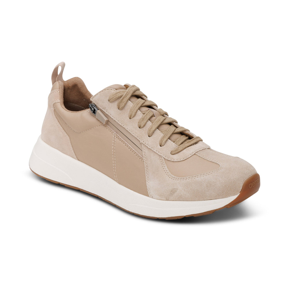 Aetrex Miles Arch Support Sneaker - Tan