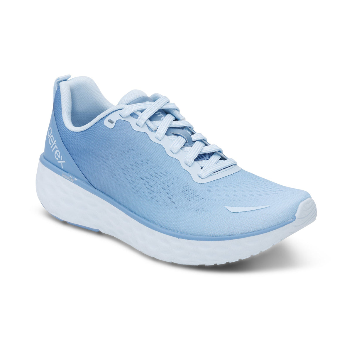 Aetrex Danika Arch Support Sneaker - Sky Blue
