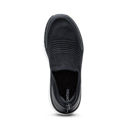 Aetrex Dash Arch Support Women's Sneaker - Black