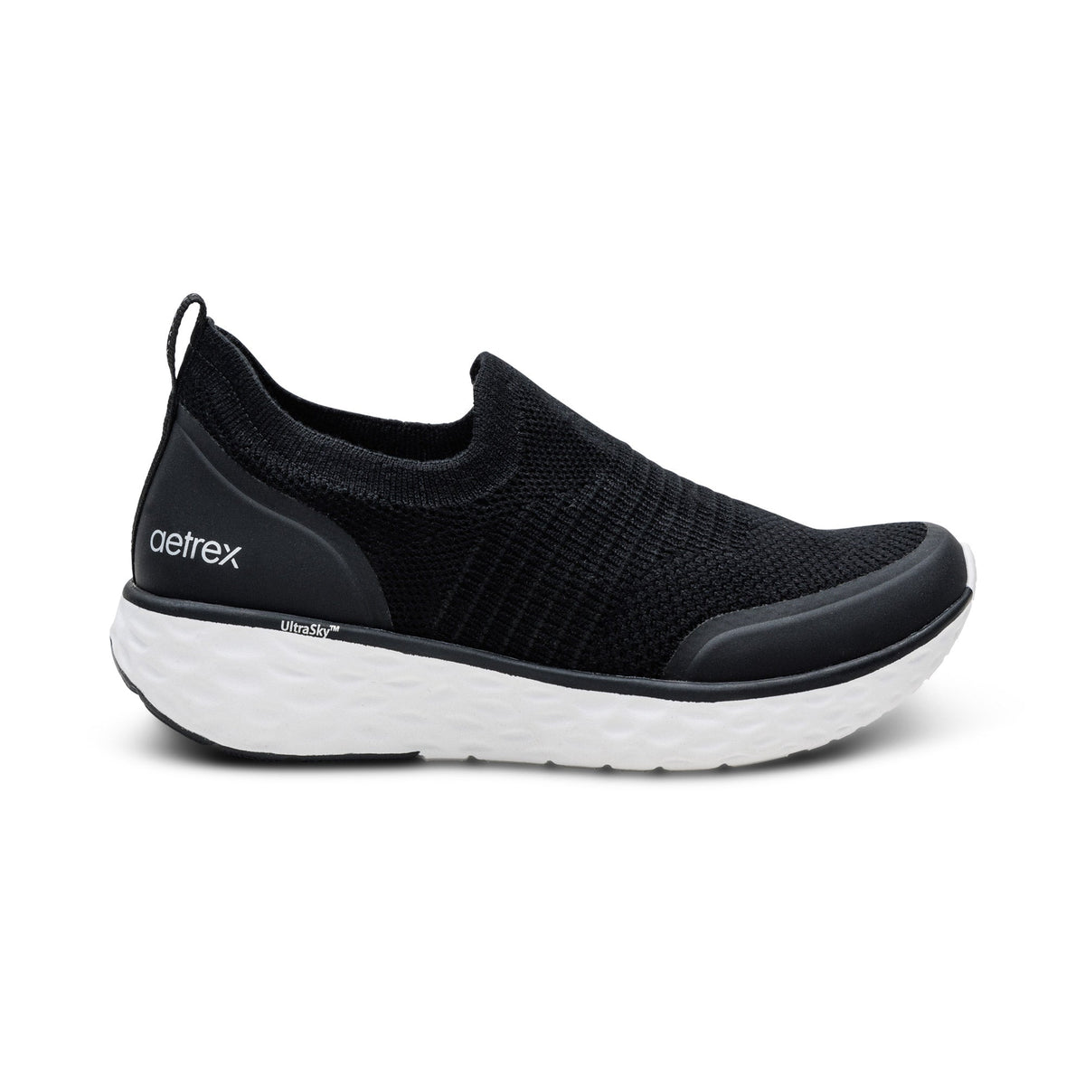 Aetrex Dash Arch Support Women's Sneaker - Black