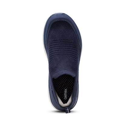 Aetrex Dash Arch Support Men's Sneaker  - Navy
