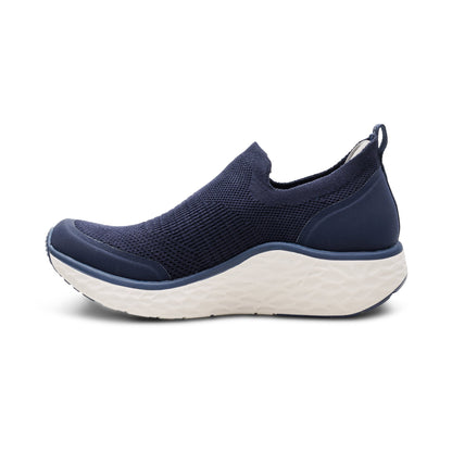 Aetrex Dash Arch Support Men's Sneaker  - Navy