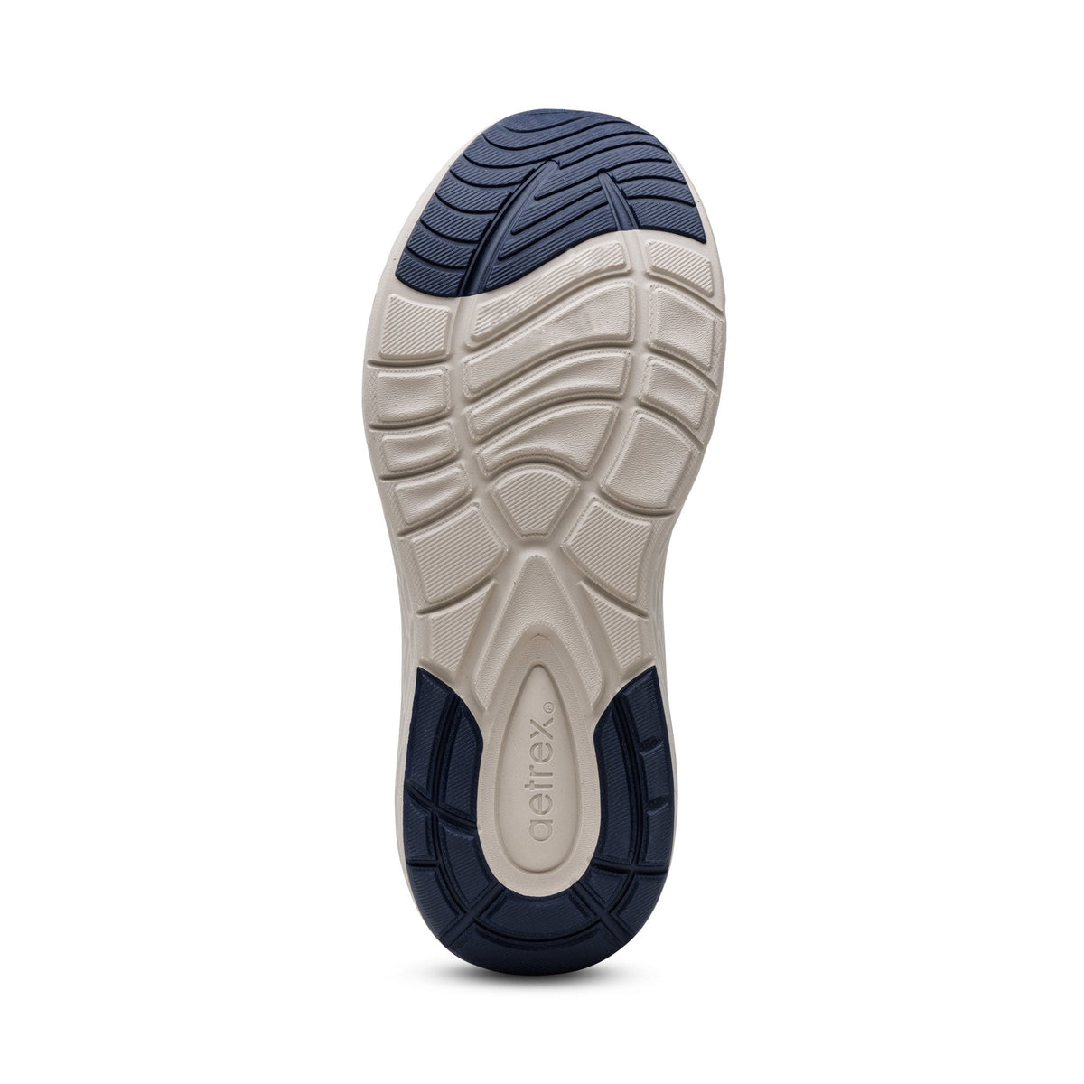 Aetrex Dash Arch Support Men's Sneaker  - Navy