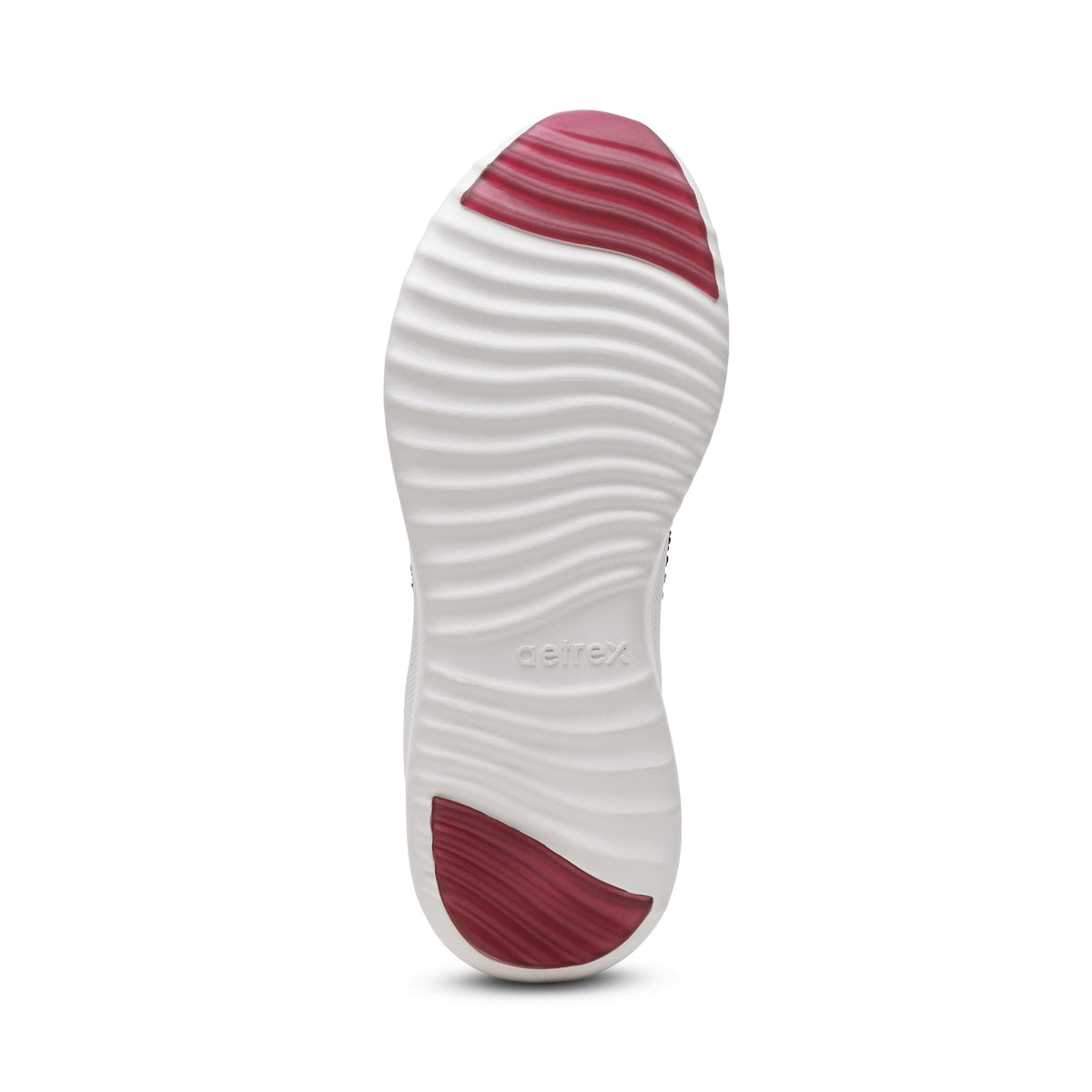 Aetrex Carly Arch Support Sneaker - Wine Sparkle