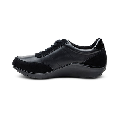 Aetrex Ivy Arch Support Sneaker - Black