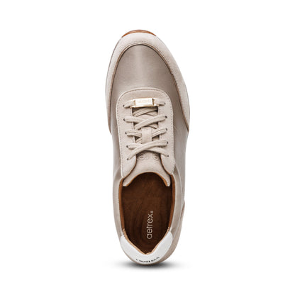 Aetrex Ivy Arch Support Sneaker - Champagne