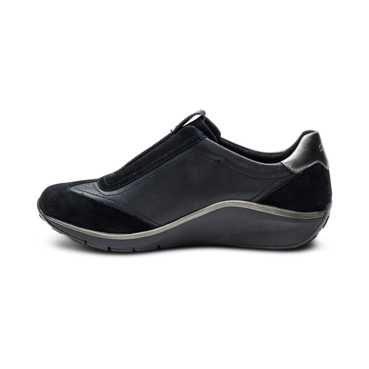 Aetrex Megan Arch Support Sneaker - Black