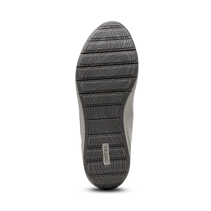 Aetrex Megan Arch Support Sneaker - Pewter