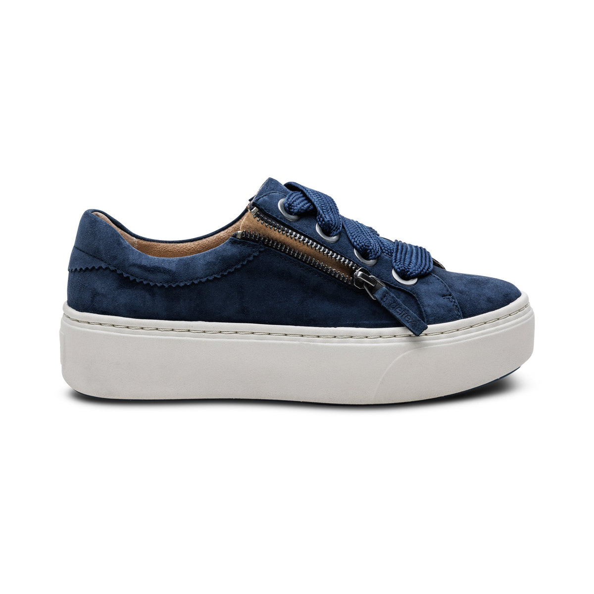 Aetrex Aubrey Arch Support Platform Sneaker - Navy