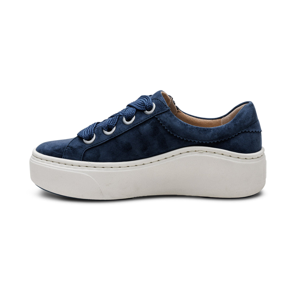 Aetrex Aubrey Arch Support Platform Sneaker - Navy