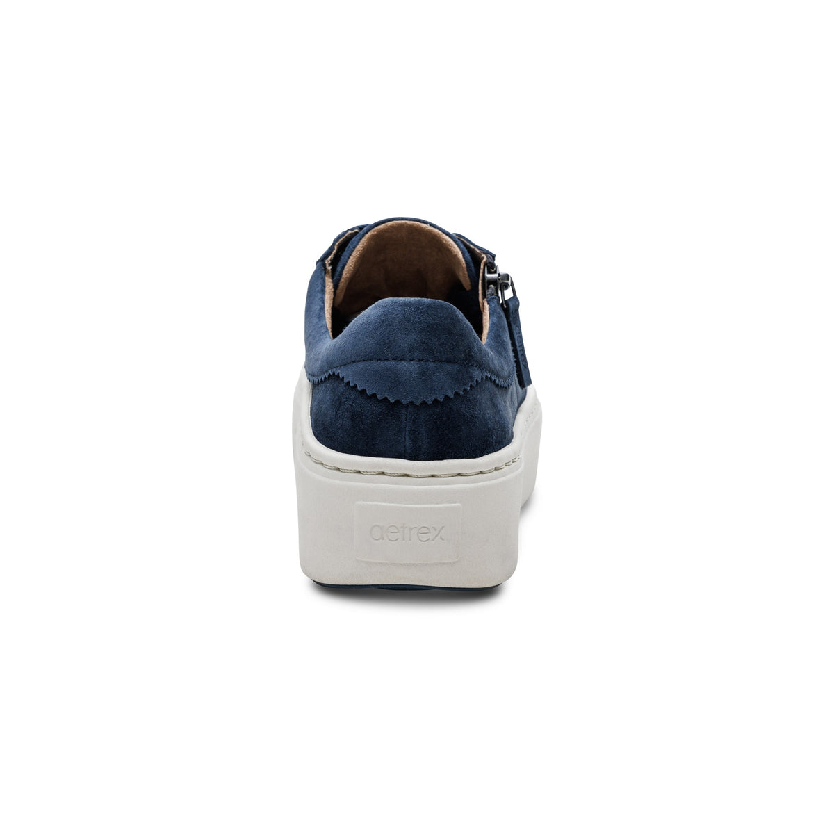 Aetrex Aubrey Arch Support Platform Sneaker - Navy