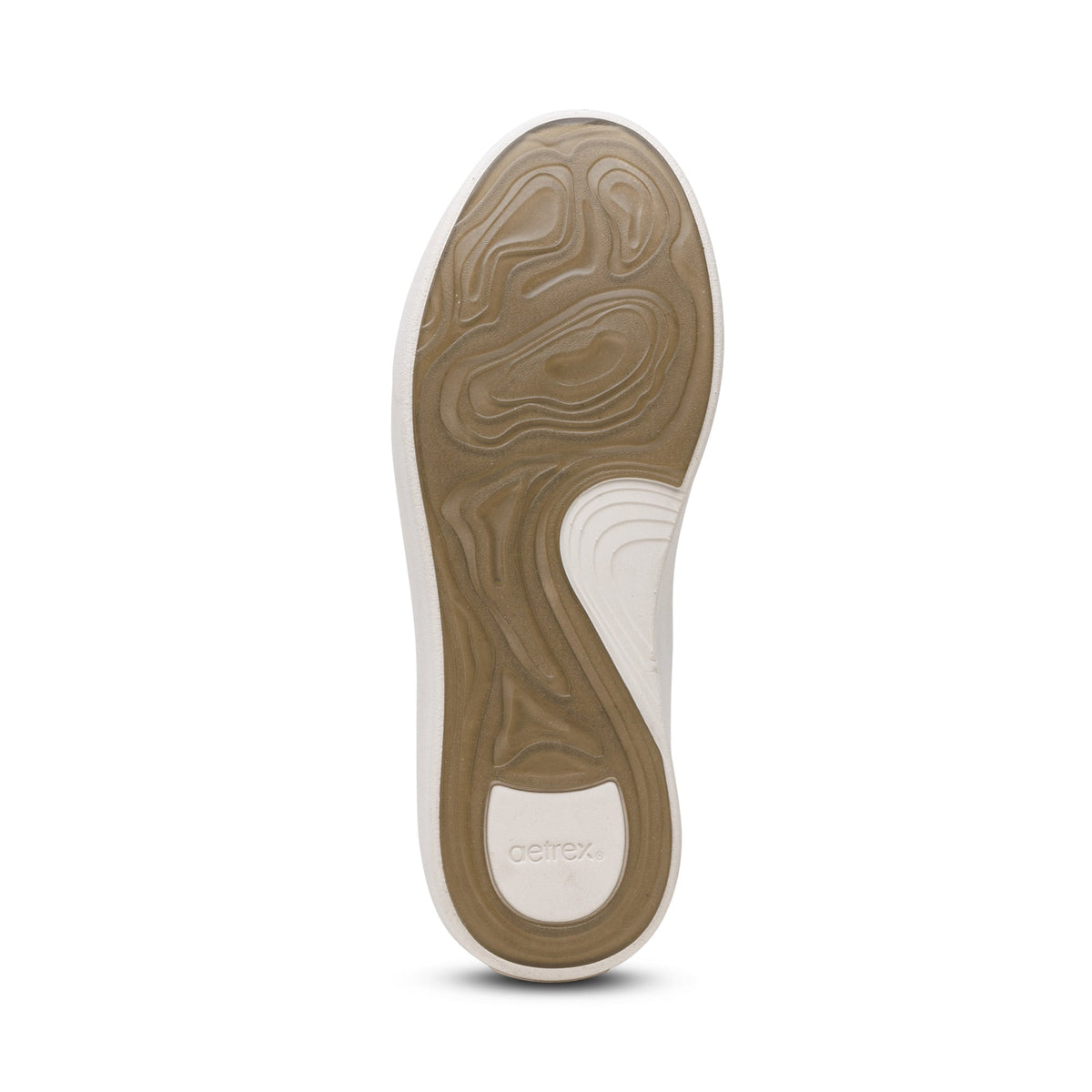 Aetrex Aubrey Arch Support Platform Sneaker - Black Patent