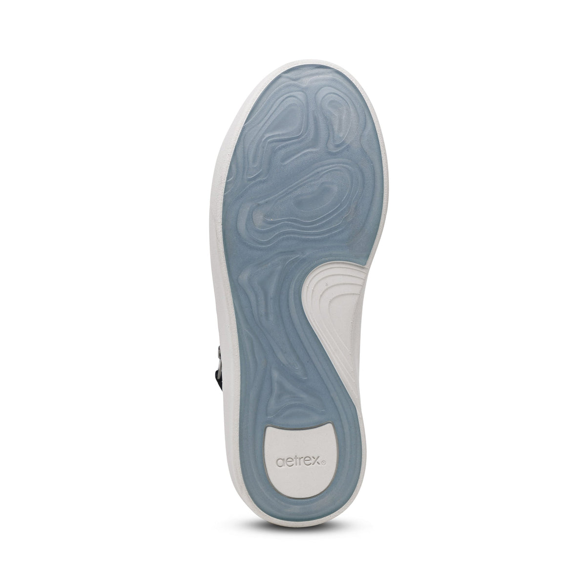 Aetrex Gianna Arch Support Platform Sneaker - Black