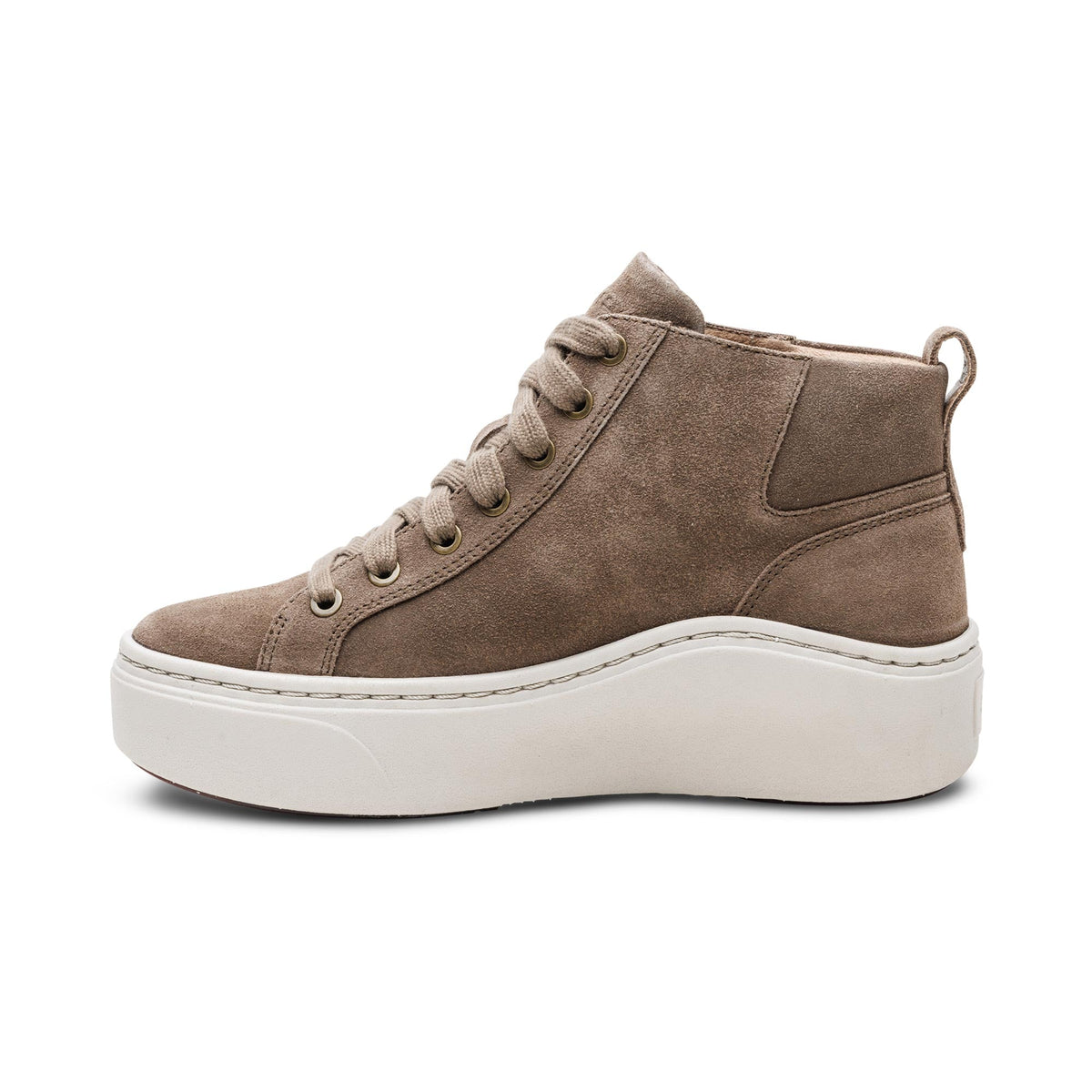 Aetrex Gianna Arch Support Platform Sneaker - Taupe