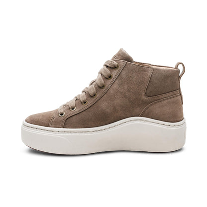 Aetrex Gianna Arch Support Platform Sneaker - Taupe