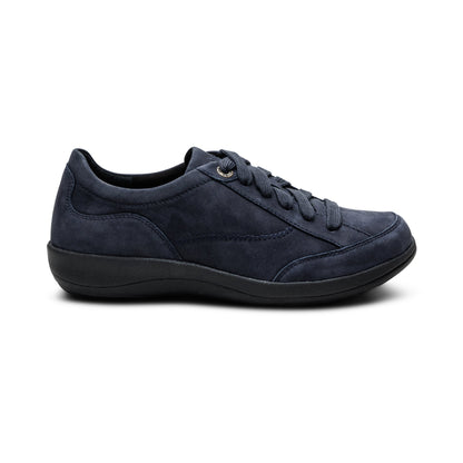 Aetrex Dahlia Lace-Up Oxford - Navy