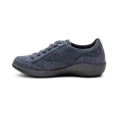 Aetrex Dahlia Lace-Up Oxford - Navy