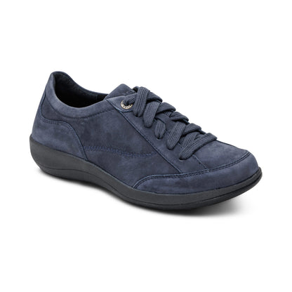 Aetrex Dahlia Lace-Up Oxford - Navy