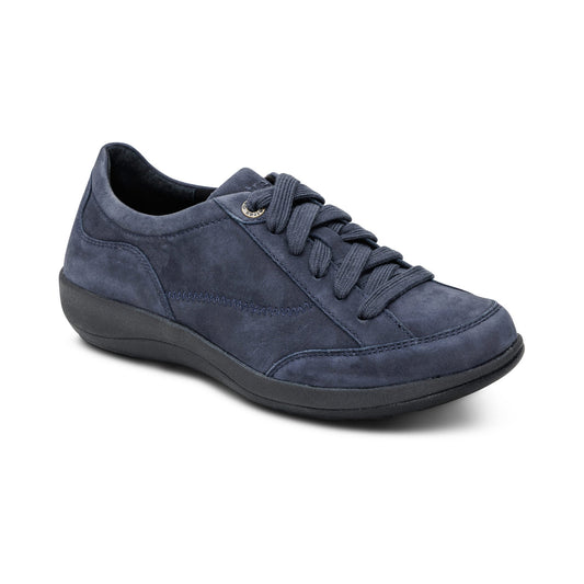 Aetrex Dahlia Lace-Up Oxford - Navy