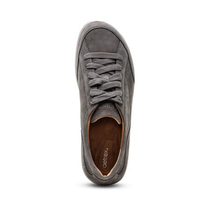 Aetrex Dahlia Lace-Up Oxford - Charcoal