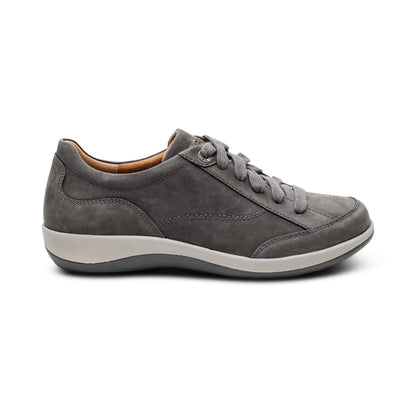 Aetrex Dahlia Lace-Up Oxford - Charcoal