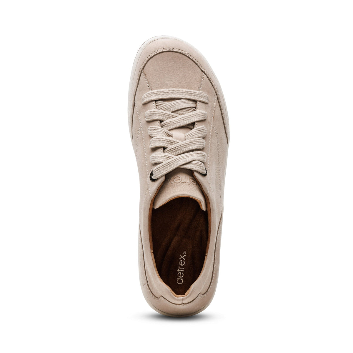 Aetrex Dahlia Lace-Up Oxford - Tan