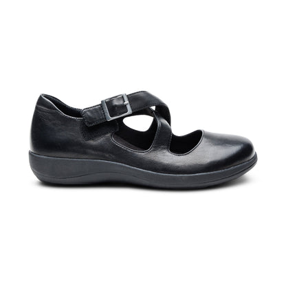 Aetrex Paisley Mary Jane - Black