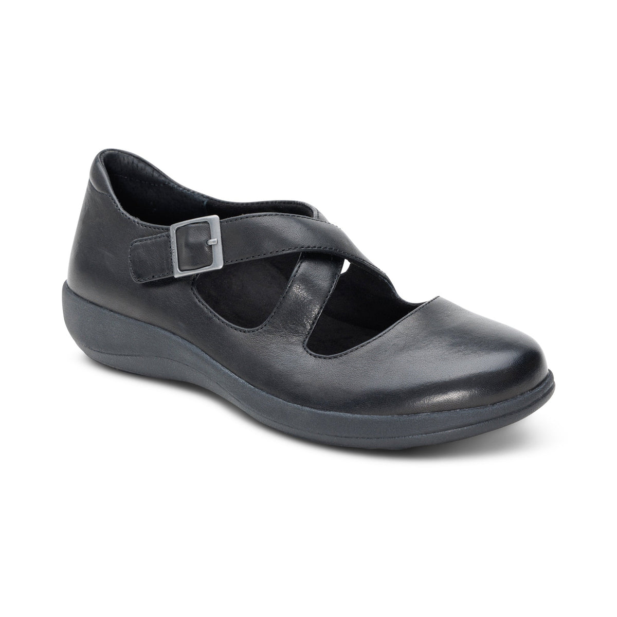 Aetrex Paisley Mary Jane - Black