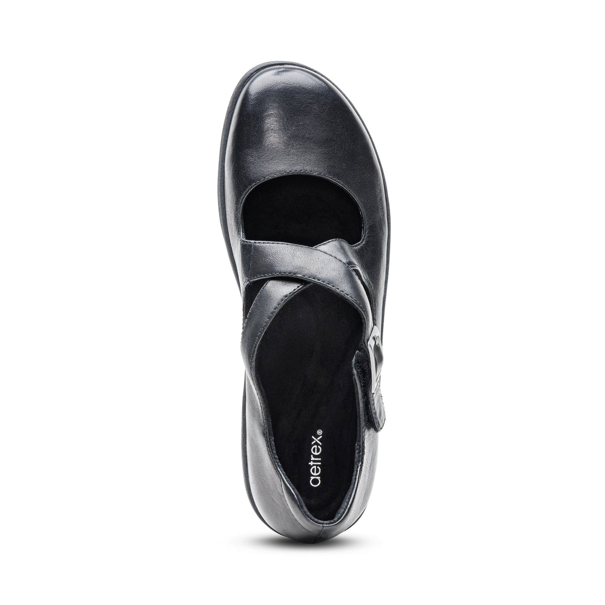 Aetrex Paisley Mary Jane - Black