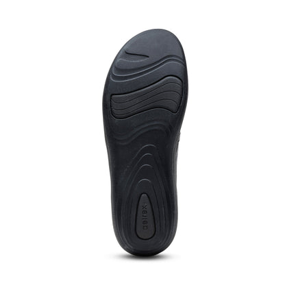 Aetrex Helena Arch Support Slip-On - Black