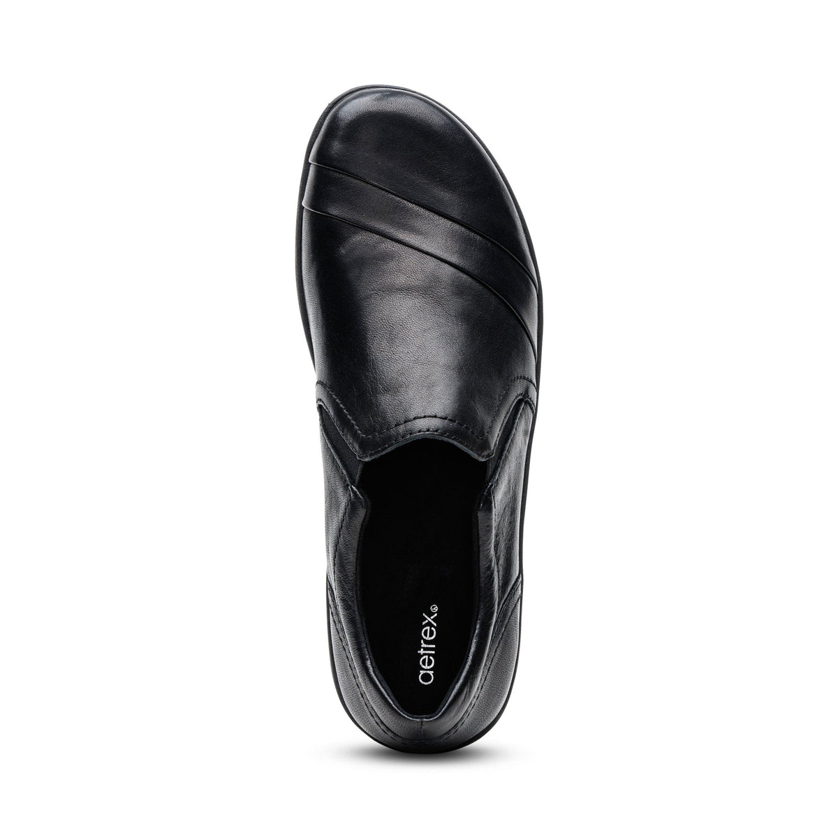 Aetrex Helena Arch Support Slip-On - Black
