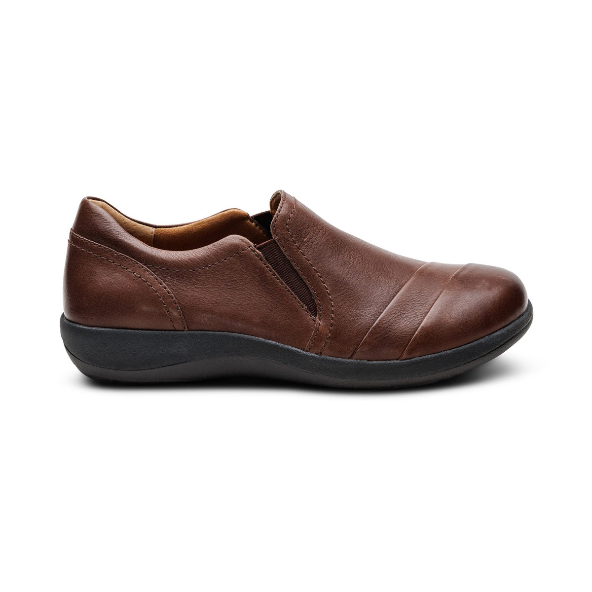 Aetrex Helena Arch Support Slip-On - Brown