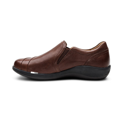 Aetrex Helena Arch Support Slip-On - Brown