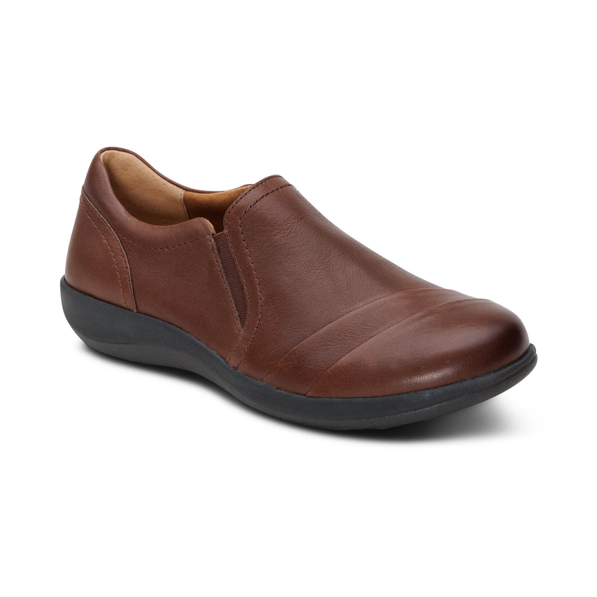 Aetrex Helena Arch Support Slip-On - Brown