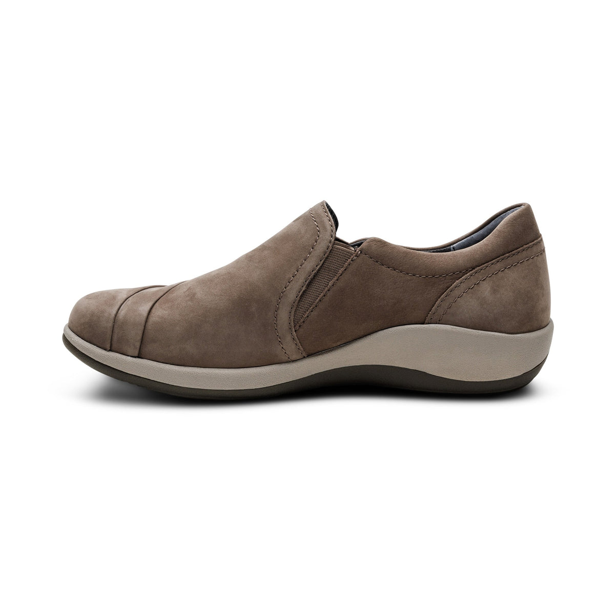 Aetrex Helena Arch Support Slip-On - Warm Grey