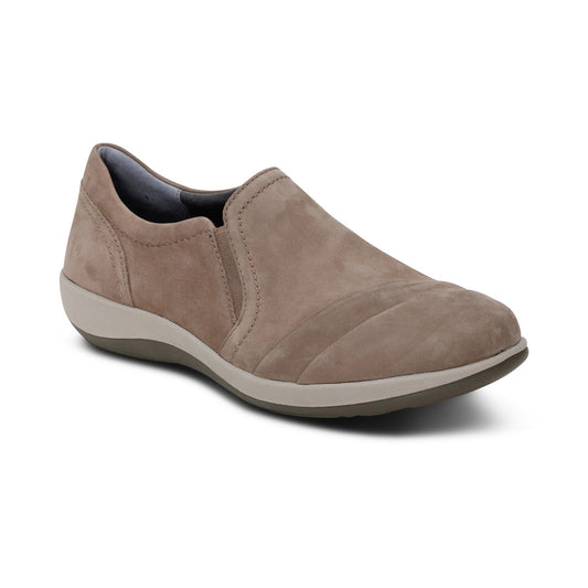Aetrex Helena Arch Support Slip-On - Warm Grey