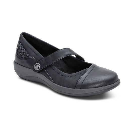 Aetrex Della Mary Jane - Black