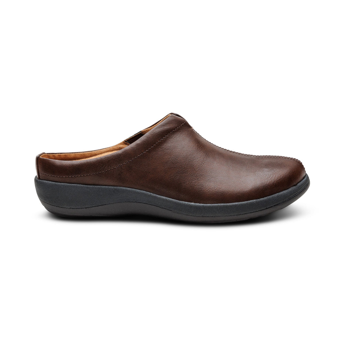Aetrex Ingrid Slip-On Clog - Dark Brown