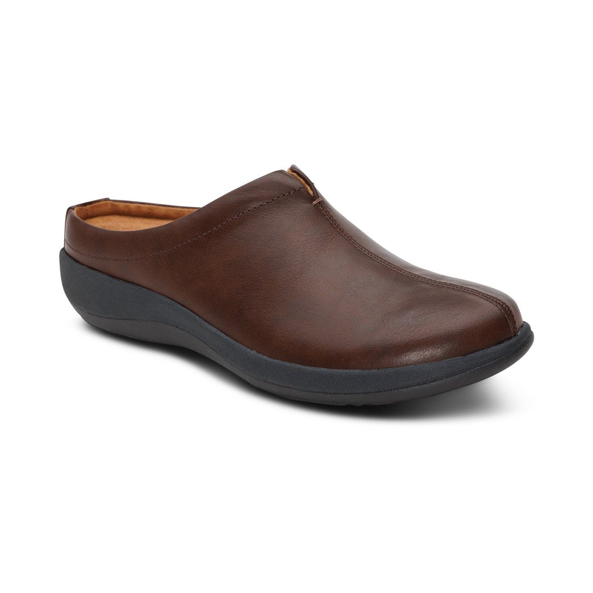 Aetrex Ingrid Slip-On Clog - Dark Brown
