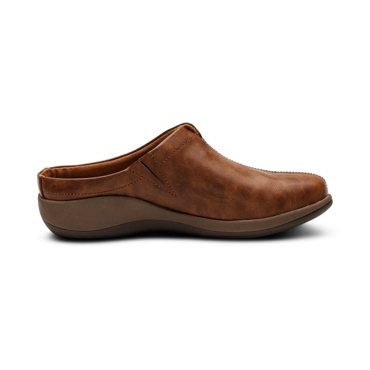 Aetrex Ingrid Slip-On Clog - Cognac