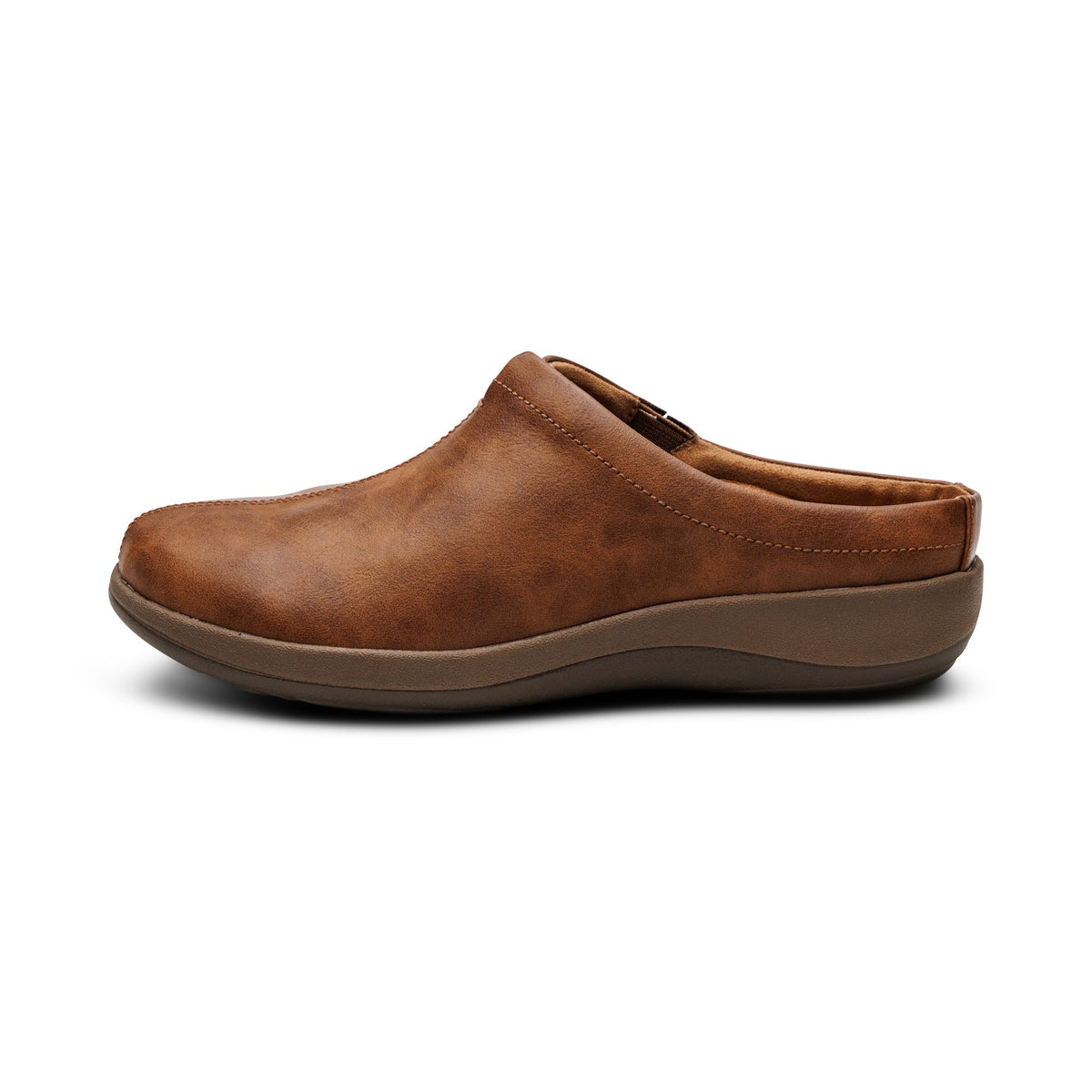 Aetrex Ingrid Slip-On Clog - Cognac