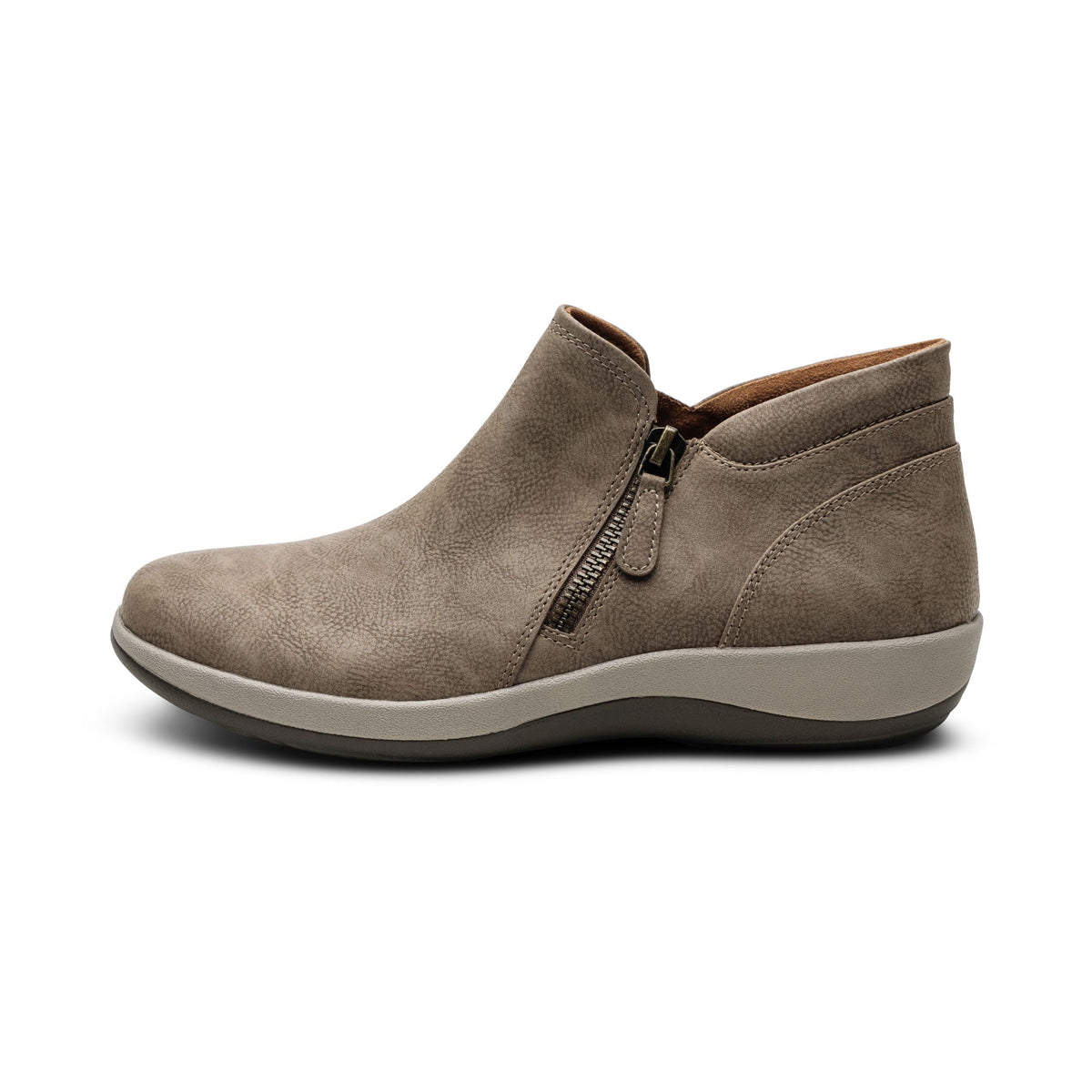 Aetrex Bridget Ankle Boot - Taupe
