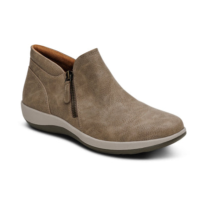 Aetrex Bridget Ankle Boot - Taupe